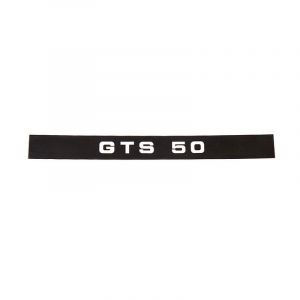 Aufkleber Zundapp GTS50 Schwarz/Weiß