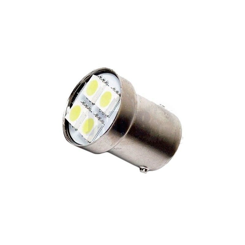 Lampe BA15 12 Volt Led SMD Weiß - JMPB Teile