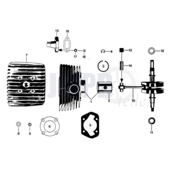 04. Zundapp 529 Zylinder MInitherm