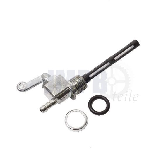 Benzinhahn M14X1.5 Stahl Hebel