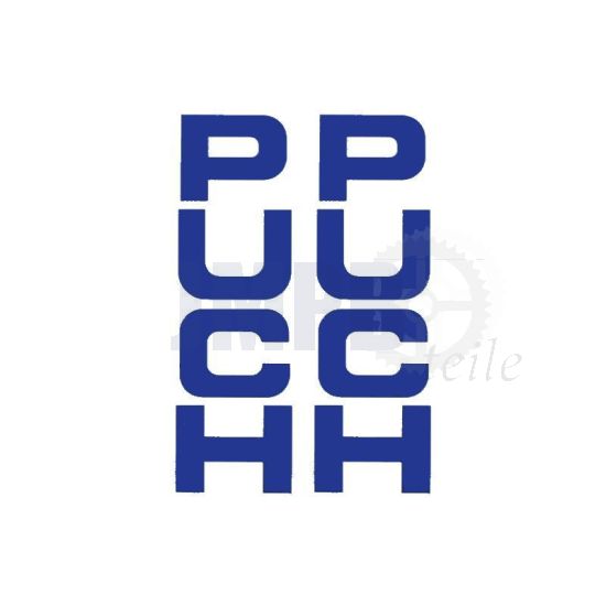 Aufklebersatz Gabel Puch Maxi Blau 26X94MM