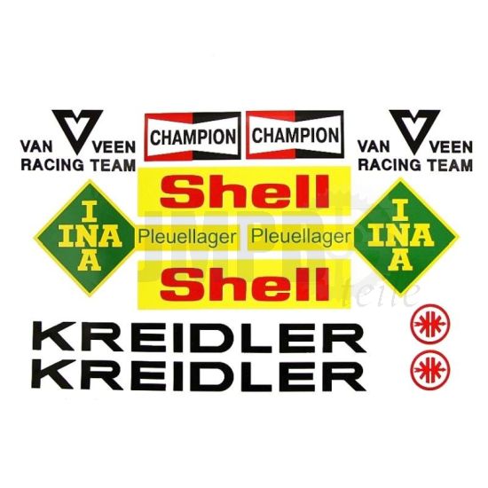 Aufklebersatz Van Veen Racer Komplett