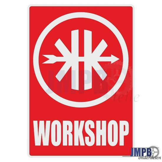 Workshop Aufkleber Kreidler English