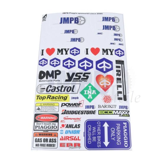 Aufklebersatz JMPB Piaggio