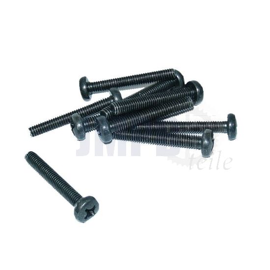 Zylinderschraube Schwarz M6X35 Din 7985H