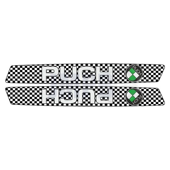 Tank Transfersatz Puch Maxi "Finish Flag"