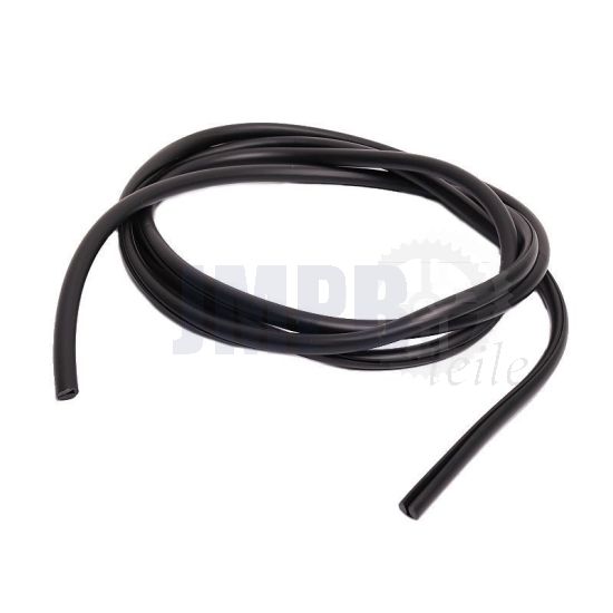 Schwarz Zierleiste Gummi 2 Meter