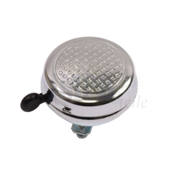 Klingel Glanz Verchromt Schachbrett