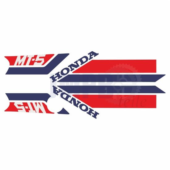 Aufklebersatz Honda MT50 Weiß 1979