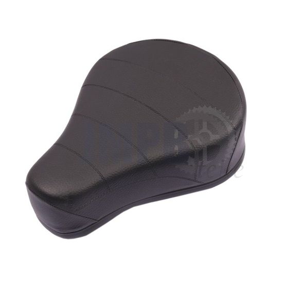 Sattel Puch Maxi Schwarz mit Werkzeugkasten