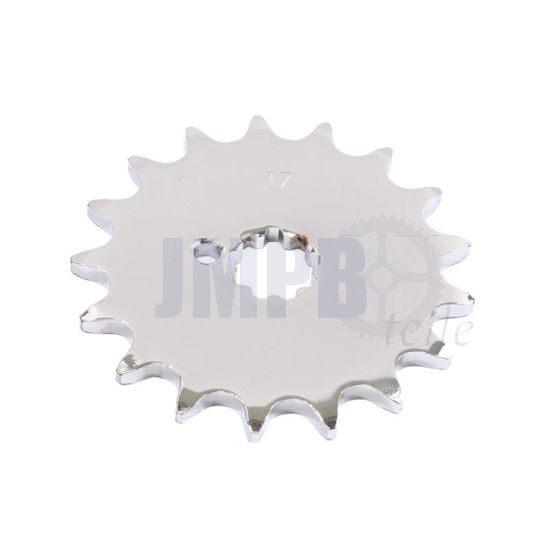 Ritzel Puch 17 Zähne Verchromt