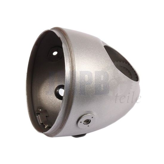 Scheinwerfergehäuse "EI" Puch Maxi Silber