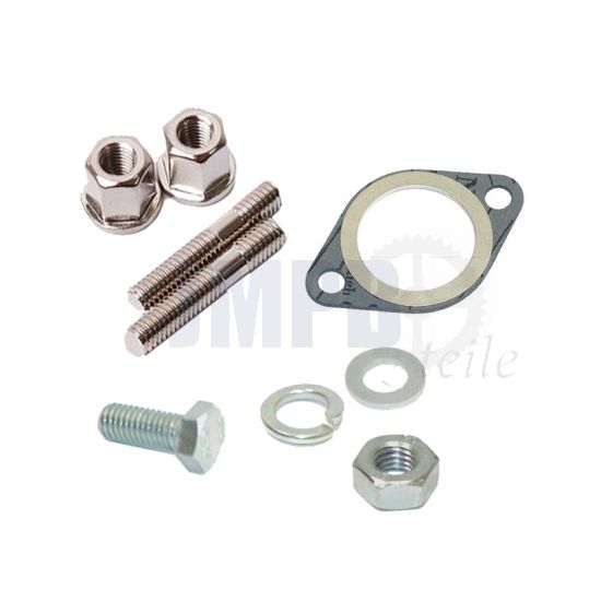 Auspuff Befestigungssatz Puch Maxi mit Dichtung