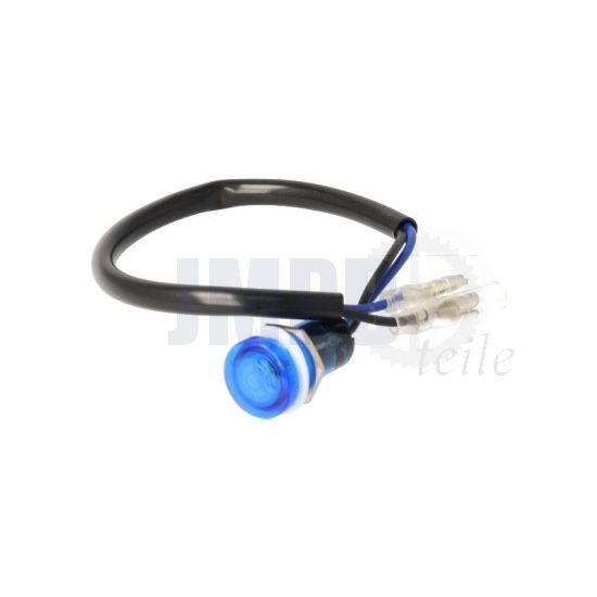 Kontrollleuchte Universal Blau 18MM 12 Volt