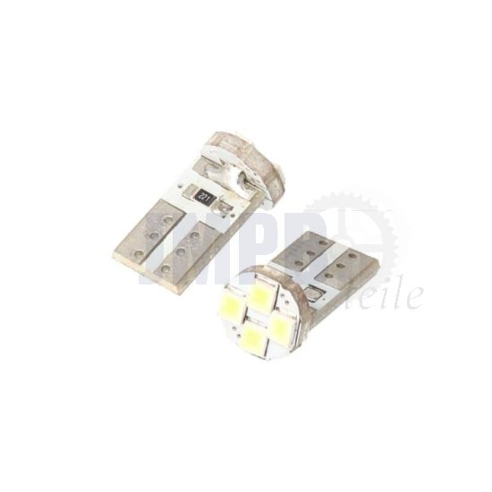 Keillampe T10 Led Weiß 2 Stück 12 Volt