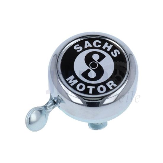 Klingel Chrom Sachs Schwarz