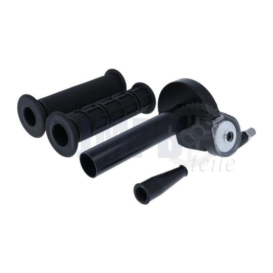 Speed Gasgriff JP Aluminium Schwarz