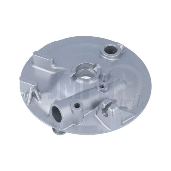 Bremsankerplatte Vorderseite Puch MS / MV / VS / DS Silber