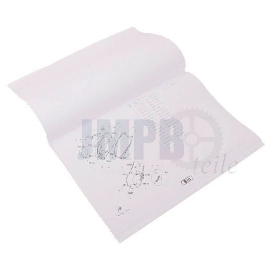 Teile Katalog Yamaha - Verschiedene Typen