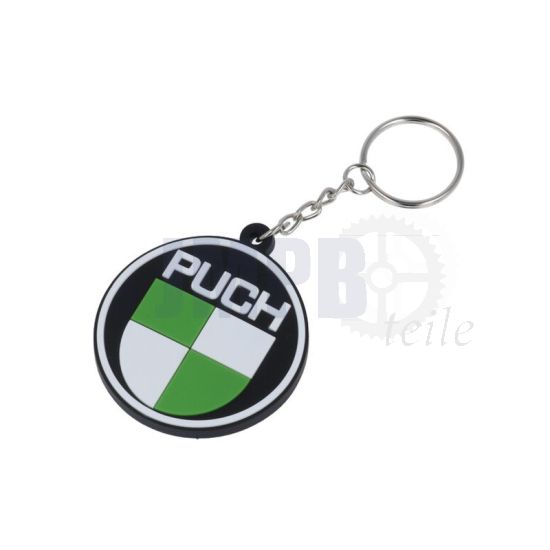Schlüsselanhänger Puch Soft Gummi Rund