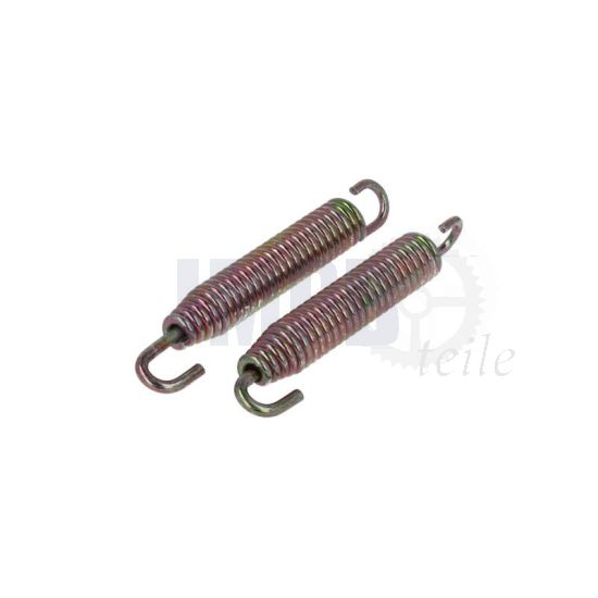 Auspufffedersatz 75MM Universal Drehbar