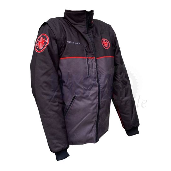 Teamjack Kreidler Schwarz/Grau mit Abnehmbaren Ärmeln