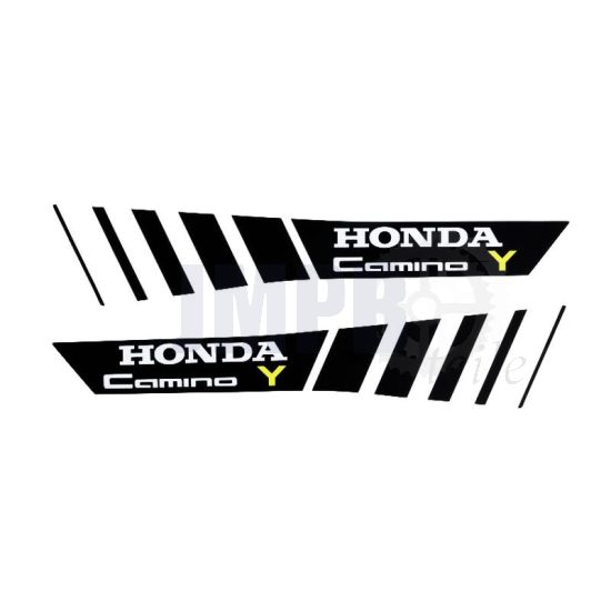 Aufklebersatz Tank Honda Camino Young