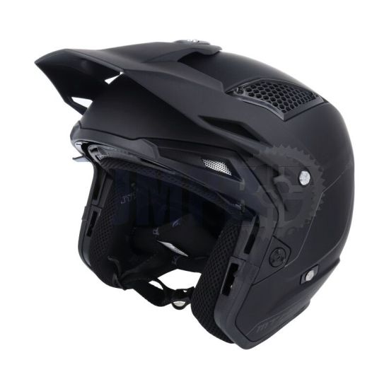 Helm Streetfighter Convertible Mattschwarz