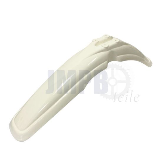 Vorne Schutzblech Weiß Yamaha DT50/80MX