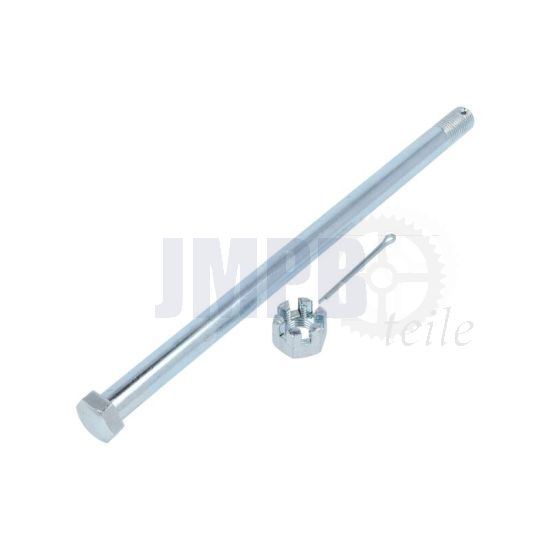 Vorderradachse Yamaha DT50/80MX Komplett