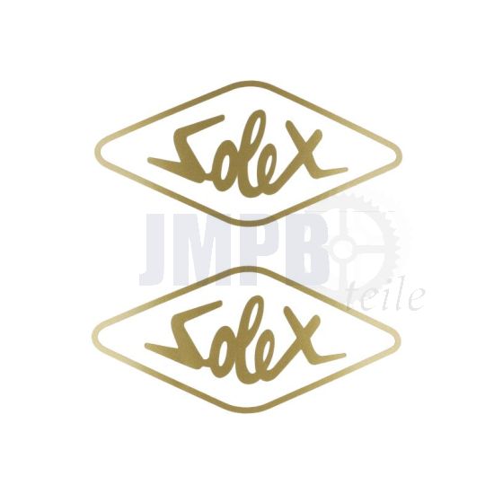 Aufklebersatz Solex Gold 70X33MM
