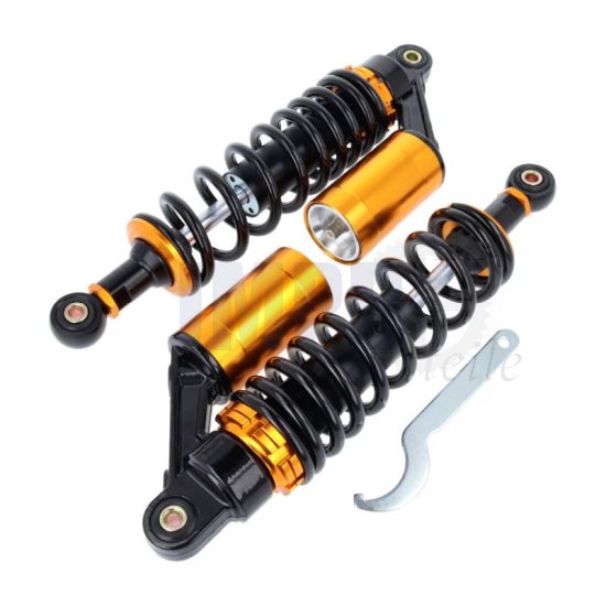 Stoßdämpfer Schwarz/Gold Sport 320MM