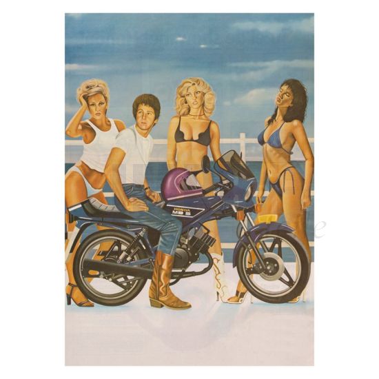 Plakat Honda MB5 Nachdruck