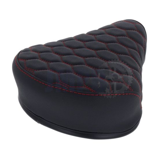 Sattel Puch Maxi Niedrig RS6 Schwarz/Rot