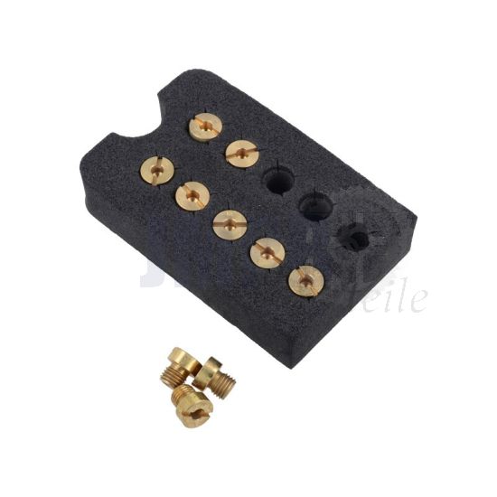 Düsensatz Dellorto 6MM 10 Stück 50-72