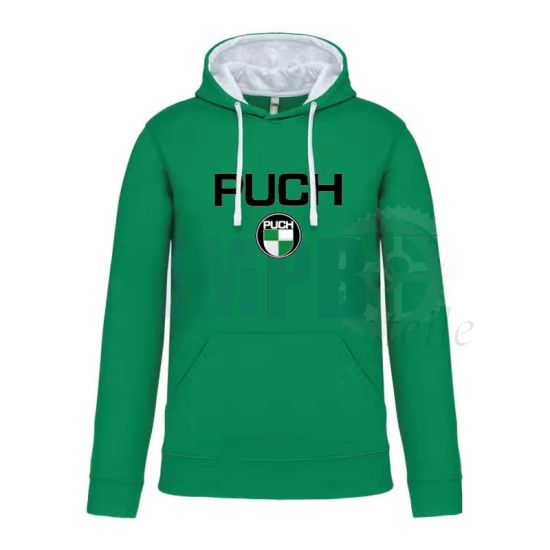 Sweater Puch Hoodie Grün