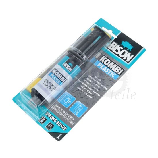 Bison Kombi Plastic Kunststoff Kleber - 25ML
