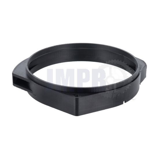 Schwungraddeckel Adapter mit Lufthutze Breit Maxi