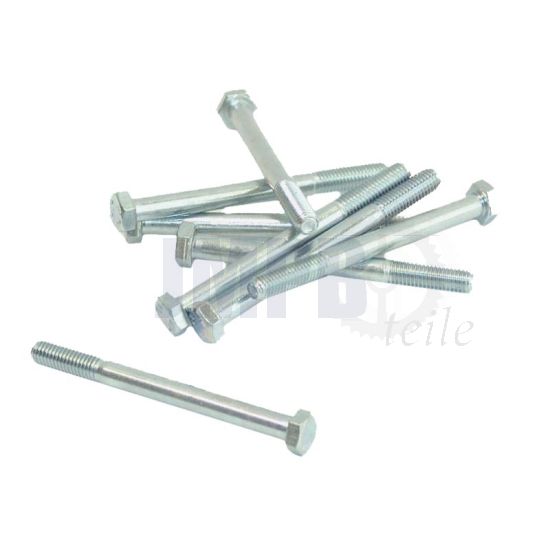 Sechskantschraube M8X80 Verzinkt Din 931