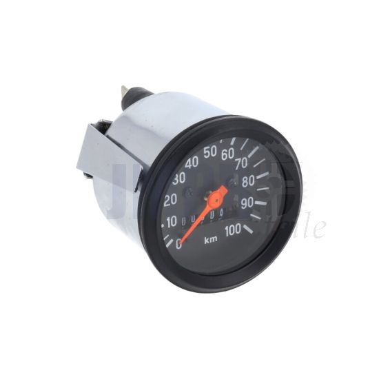 Tachometer 60MM / 100KM VDO Anschluss Oranger Nadel