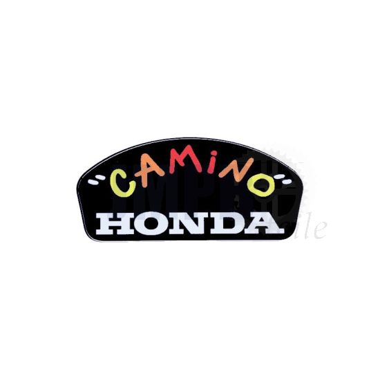 Rahmenaufkleber Honda Camino Schwarz