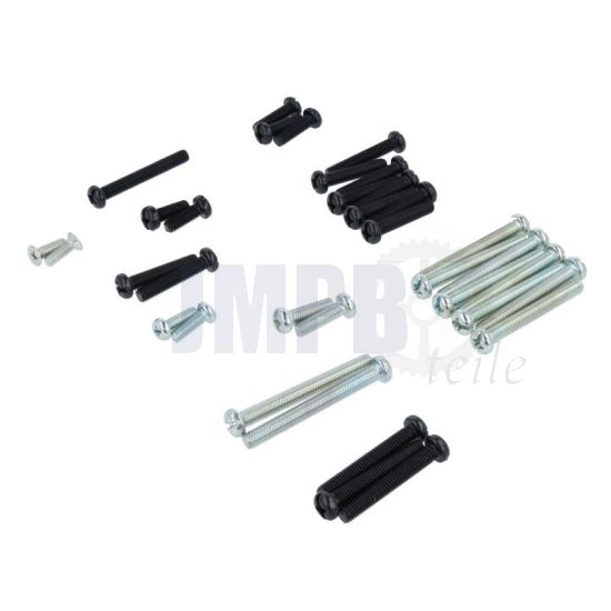 Motorblock Schraubensatz Yamaha DT50MX Kreuzschlitz / Schlitz