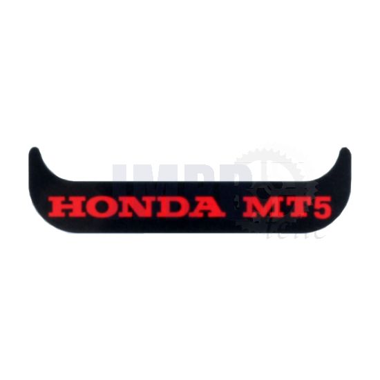 Sticker Kennzeichenhalter Schmal Honda MT5