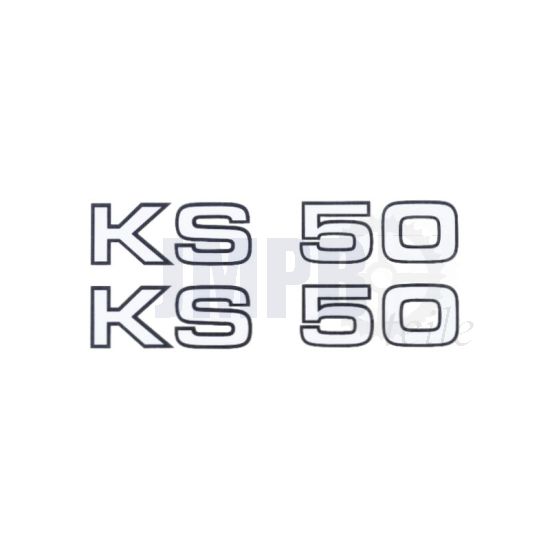 Aufklebersatz Zundapp KS50 - 2 Stück