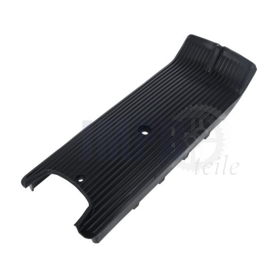 Fußbrett Schwarz Vespa Ciao - Bolzen - Rückseite/Mitten