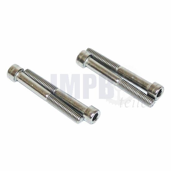 Befestigungssatz Lenkdeckel Edelstahl Gilera Citta