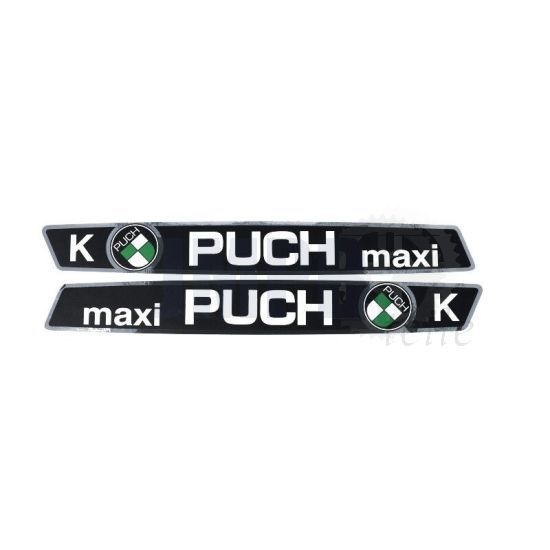 Tank Transfersatz Puch Maxi K Schwarz/Chrom