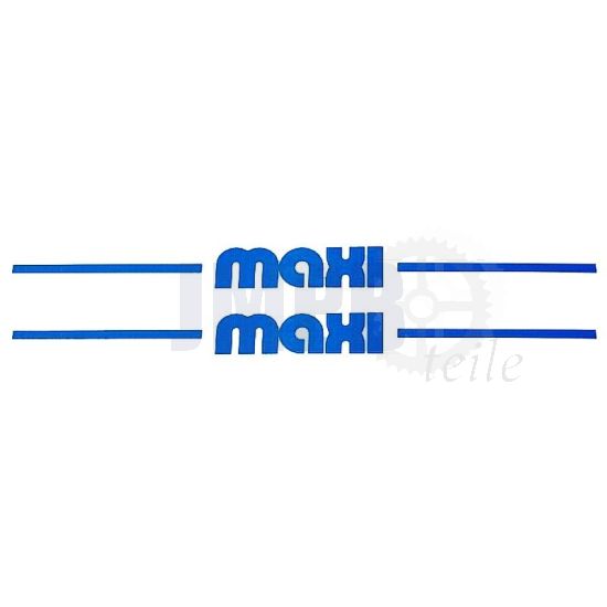 Aufklebersatz Maxi Seitenteil Blau 235X20MM