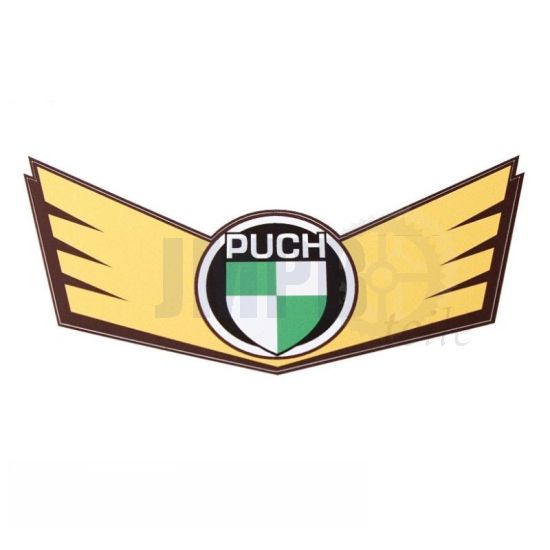 Transfer Puch Hinter Schutzblech Gelb