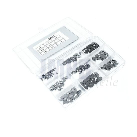 Sortiment Satz Halbronden Keil Scheiben Din 6888 - 235 Teile